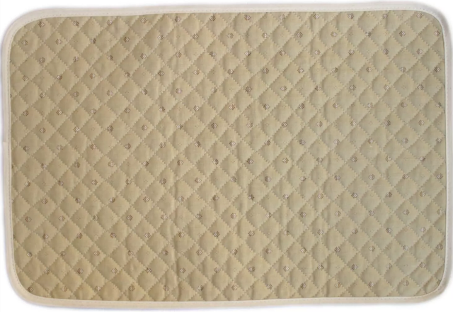 Provence quilted Placemat (Calissons. beige)